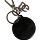 Dolce & Gabbana Black Kaisen Panda Chibi Charm Metal Keychain Keyring