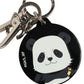 Dolce & Gabbana Black Kaisen Panda Chibi Charm Metal Keychain Keyring