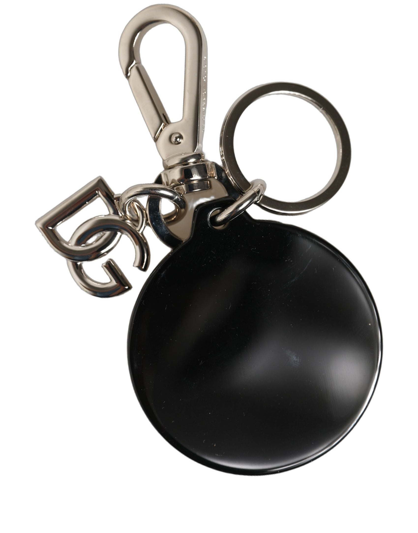Dolce & Gabbana Black Kaisen Kento Nanami Charm Metal Keychain Keyring