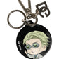 Dolce & Gabbana Black Kaisen Kento Nanami Charm Metal Keychain Keyring