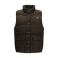 Prada Brown Goose Down Sleeveless Jacket