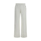 Moncler White Cotton Casual Pants