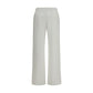 Moncler White Cotton Casual Pants