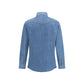 Brunello Cucinelli Blue Denim Shirt