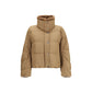Brunello Cucinelli Beige Goose Down Full-Length Jacket