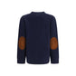 Prada Blue Wool Oves Aries Sweatshirt