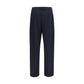 The Latest Blue Polyester Dress Pants