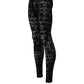 Dolce & Gabbana Black All Over Logo Print Sheer Pantyhose Underwear