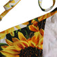 Dolce & Gabbana Bottom White Sunflower Nylon Beachwear Bikini