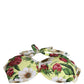 Dolce & Gabbana Yellow Floral Halter Nylon Beachwear Bikini Top