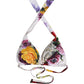 Dolce & Gabbana White Floral Print Triangle Beachwear Bikini Top
