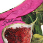Dolce & Gabbana Fuchsia Pink Fig Print Beachwear Bikini Bottom