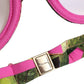 Dolce & Gabbana Fuchsia Pink Fig Print Beachwear Bikini Top