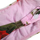 Dolce & Gabbana Pink Floral Print Bandeau Beachwear Bikini Top