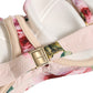 Dolce & Gabbana Pink Floral Print Underwire Beachwear Bikini Top