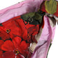 Dolce & Gabbana Pink Floral Tie Sides Beachwear Bikini Bottom