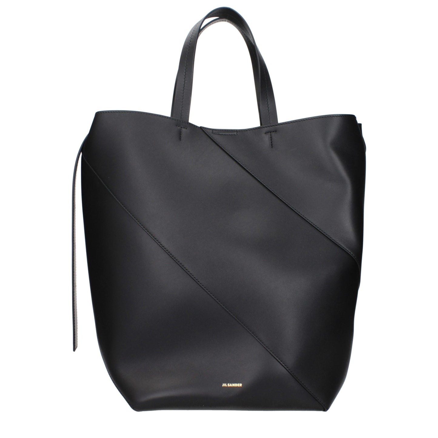 Jil Sander Black Leather Crossbody Bag