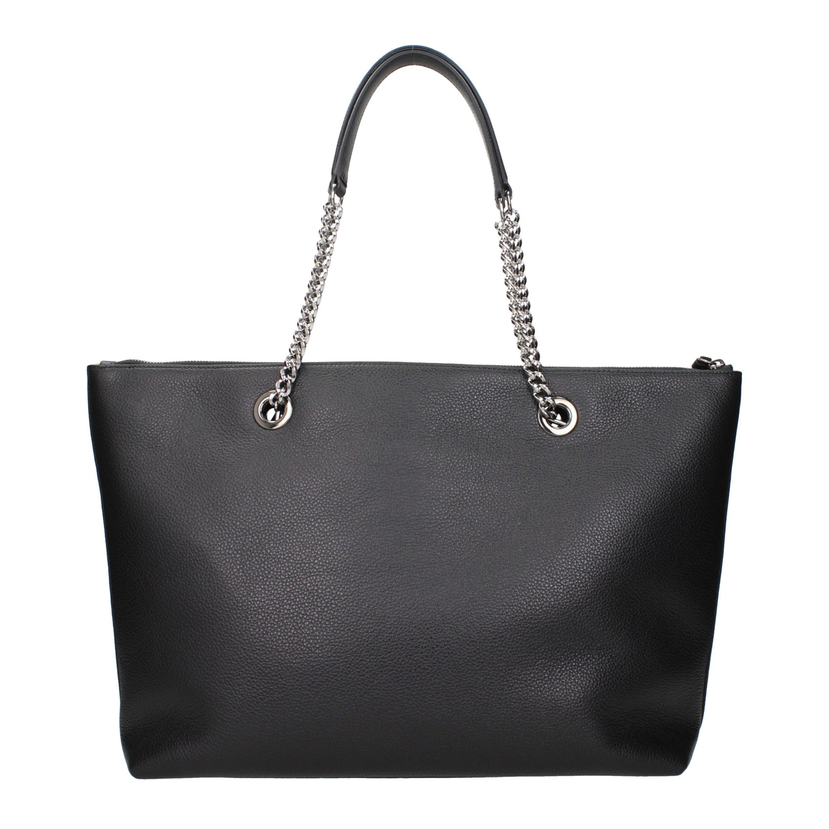 Jimmy Choo Black Leather Shoulder Bag