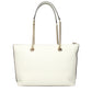 Jimmy Choo White Leather Shoulder Bag