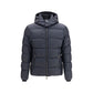 MooRER Blue Polyamide Full-Length Jacket