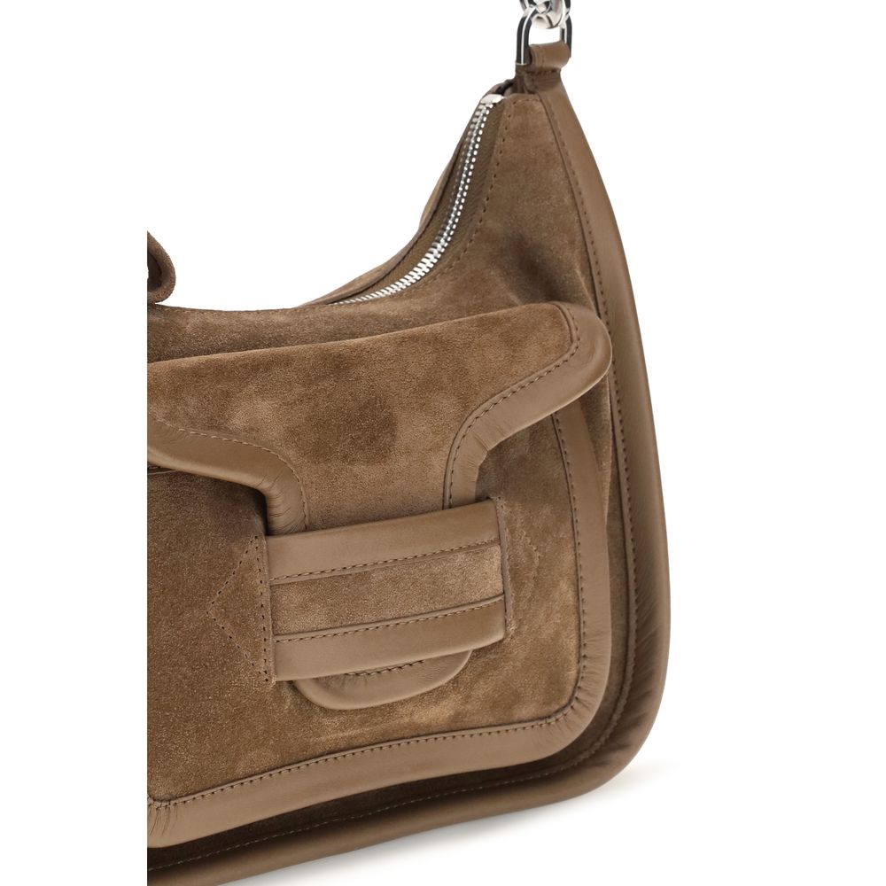 Pierre Hardy Beige Calf Leather Bos Taurus Shoulder Bag