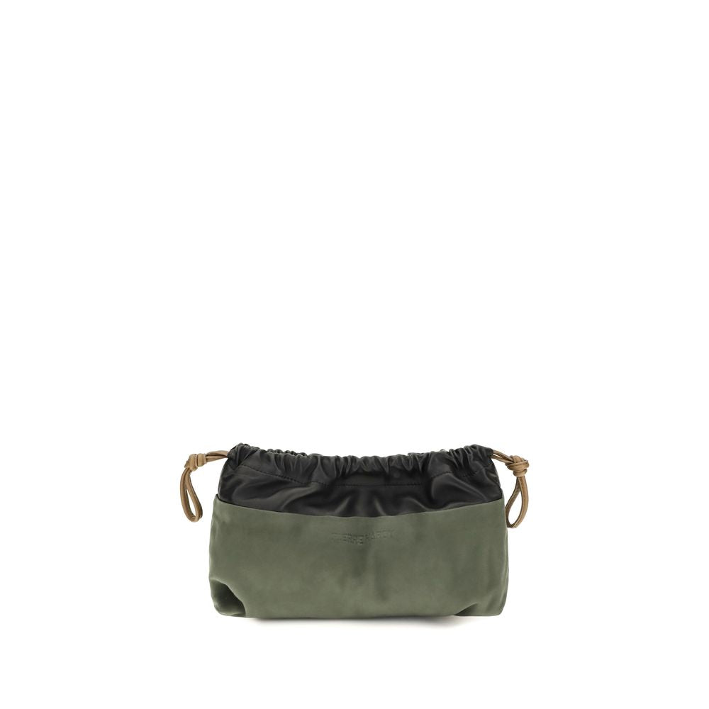 Pierre Hardy Bicolor Calf Leather Bos Taurus Clutch Bag