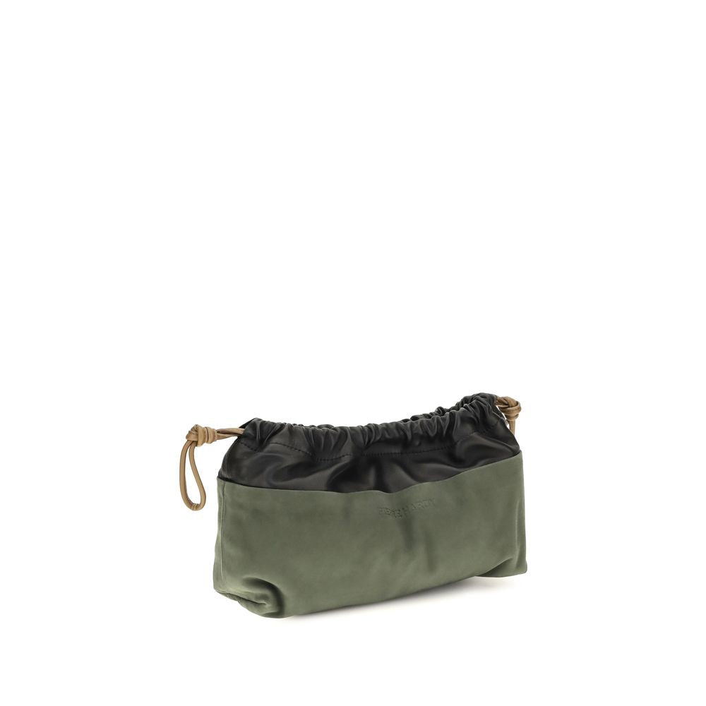 Pierre Hardy Bicolor Calf Leather Bos Taurus Clutch Bag