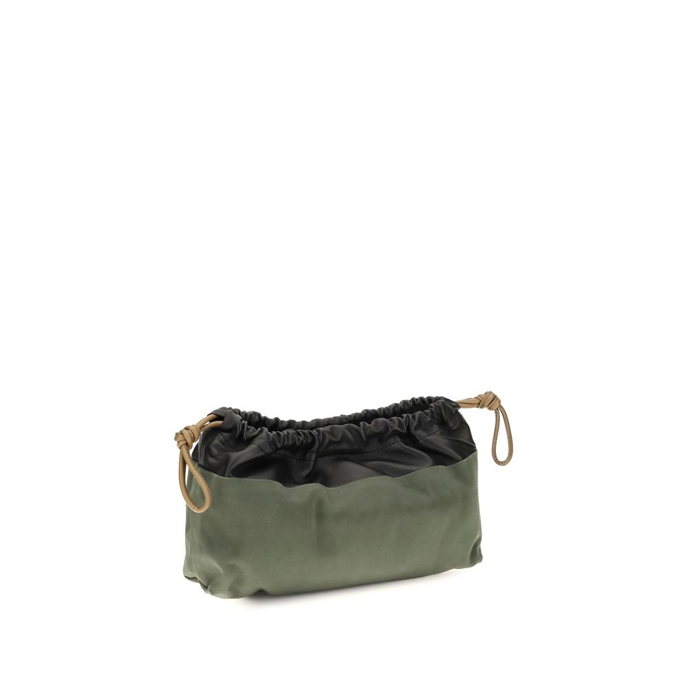 Pierre Hardy Bicolor Calf Leather Bos Taurus Clutch Bag