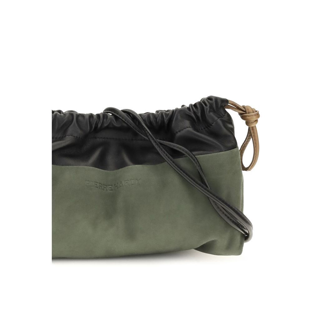 Pierre Hardy Bicolor Calf Leather Bos Taurus Clutch Bag
