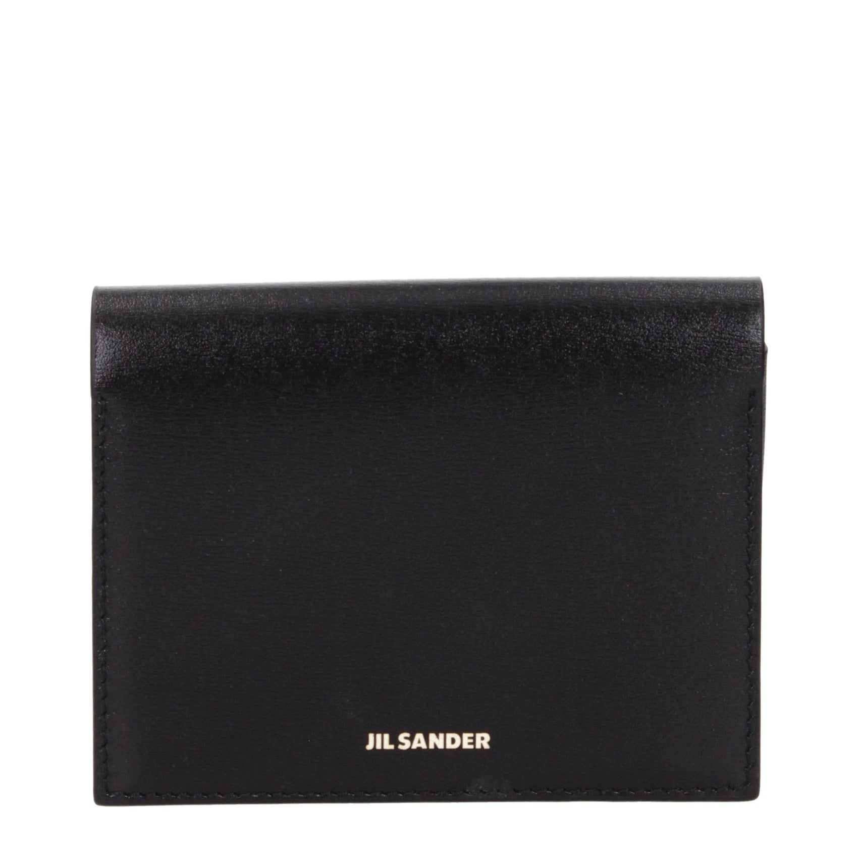 Jil Sander Black Leather Cardholder