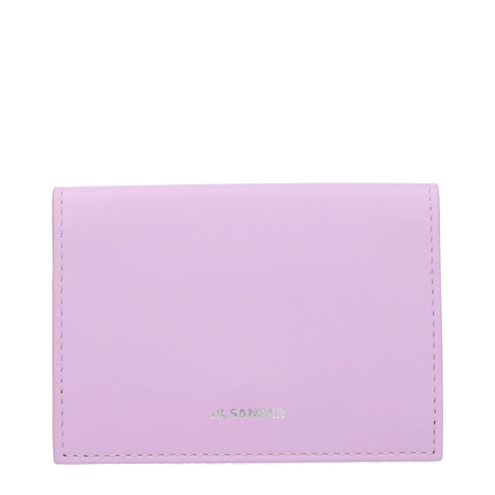 Jil Sander Pink Leather Cardholder