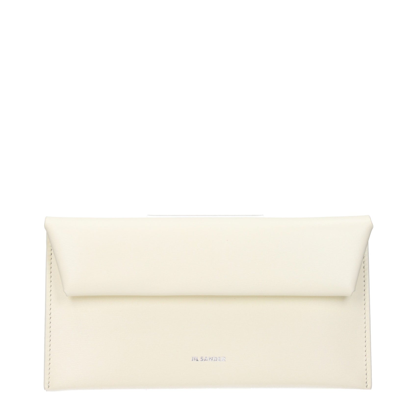 Jil Sander Beige Leather Wallet