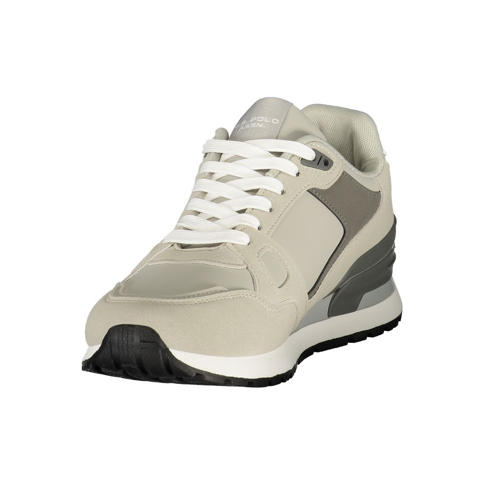 U.S. POLO ASSN. Grey Polyurethane Men's Sneaker