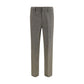 Prada Brown Wool Oves Aries Pants