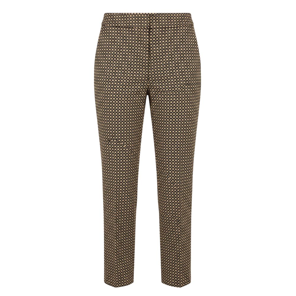 Trussardi Jeans Black Polyester Women Pant