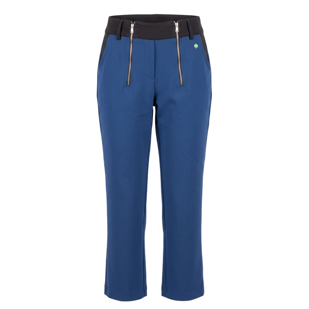 Trussardi Jeans Blue Polyester Women Pant