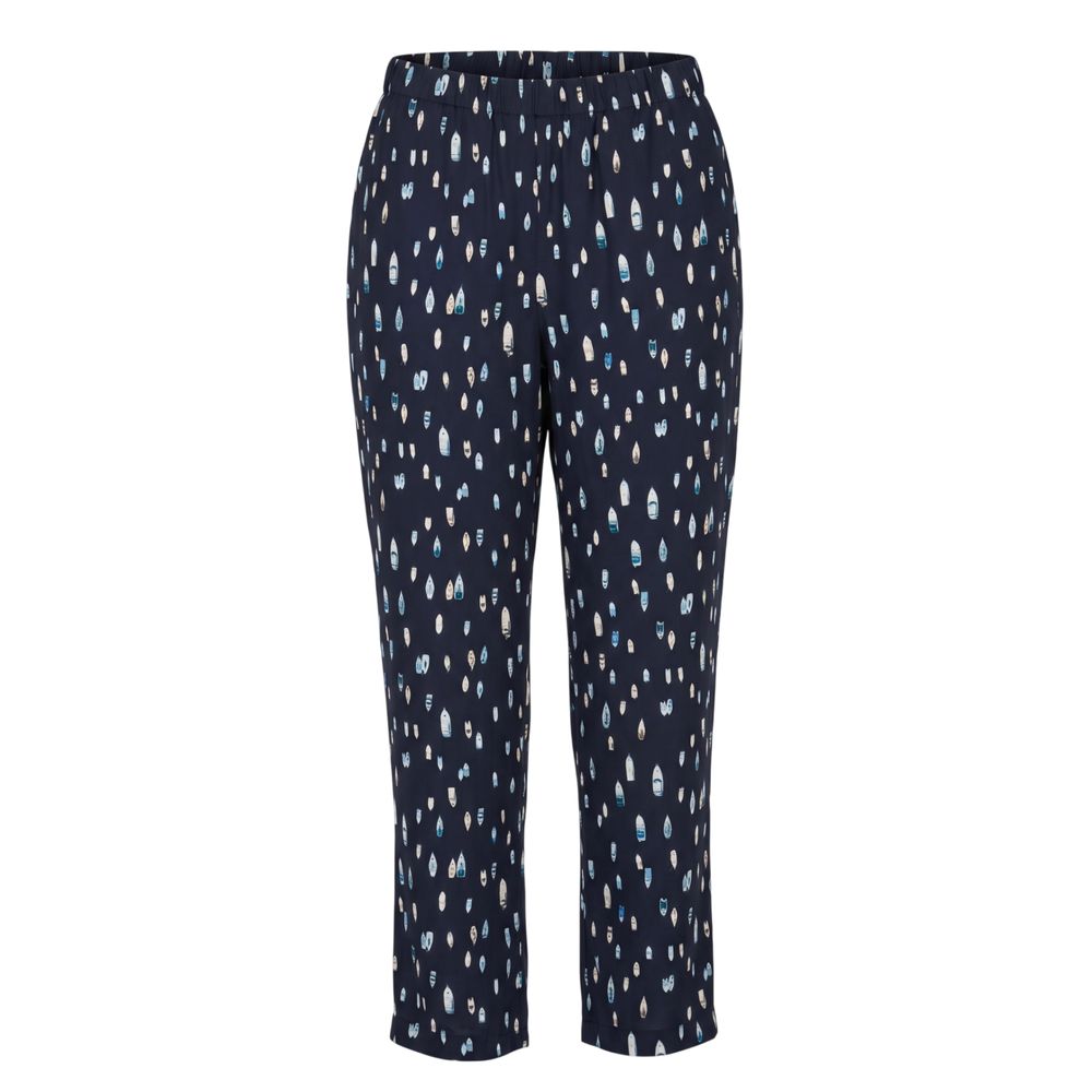 Trussardi Blue Cotton Women Pants