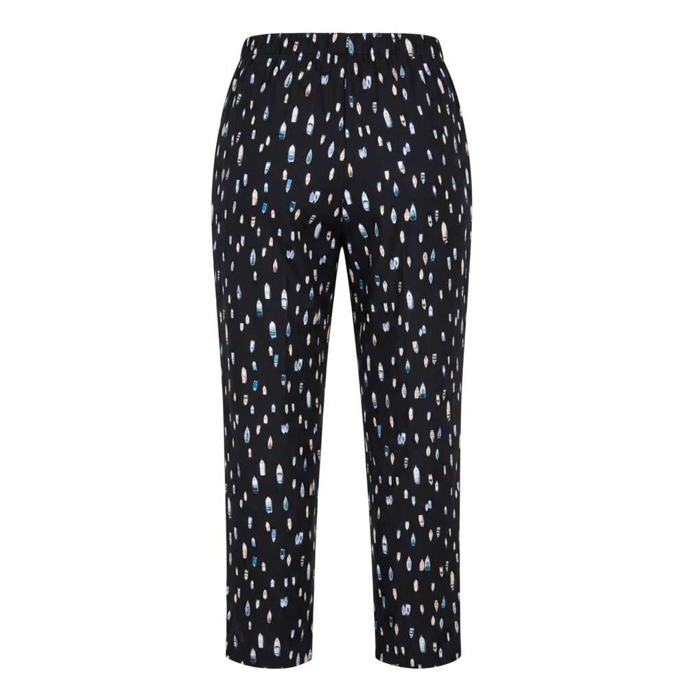 Trussardi Blue Cotton Women Pants