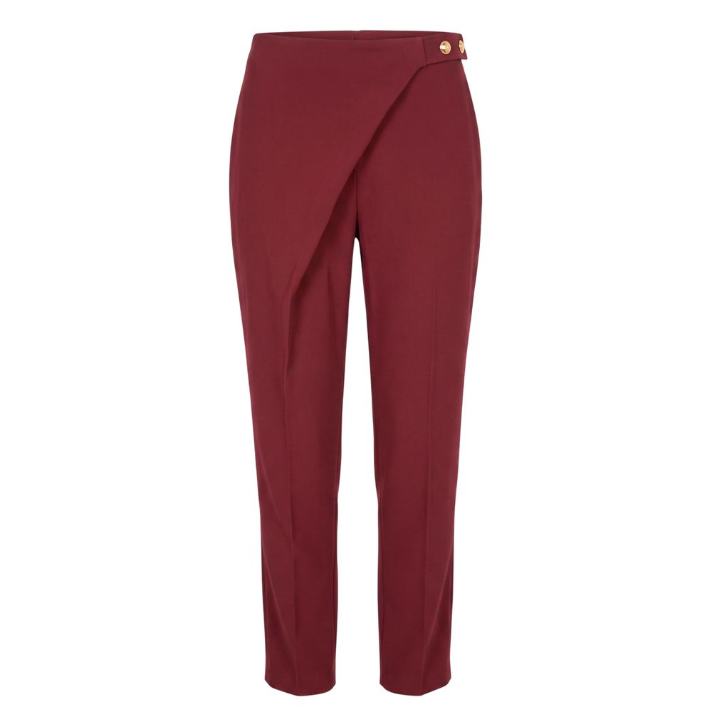 Trussardi Jeans Red Polyester Women Pants