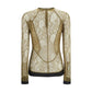 The Attico Bicolor Polyamide Blouse