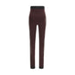 The Attico Purple Viscose Leggings