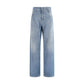 Ermanno Scervino Blue Cotton Relaxed Fit Jeans