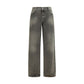 Ermanno Scervino Gray Cotton Relaxed Fit Jeans
