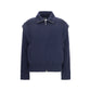 Giorgio Armani Blue Wool Oves Aries Bomber