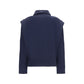 Giorgio Armani Blue Wool Oves Aries Bomber