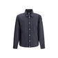 Moncler Blue Polyamide Shell Jacket