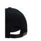 Moose Knuckles Black Cotton Cap (Baseball Hat)