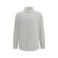 Brunello Cucinelli White Cotton Dress Shirt