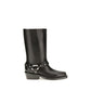 Rabanne Black Calf Leather Bos Taurus Boots