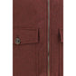 Brunello Cucinelli Bordeaux Wool Oves Aries Sleeveless Jacket
